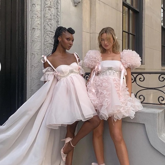 Selkie The Strawberry Milk Paris Dress - Picture 11 of 16